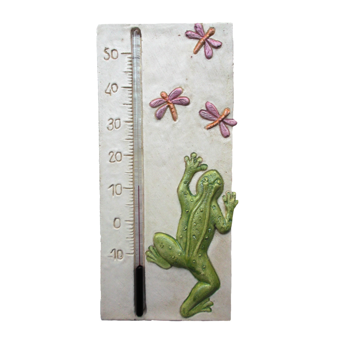 Thermomètre grenouille: objet déco artisanal made in France